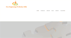Desktop Screenshot of newbeginningswellesley.org